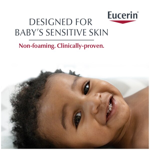 Eucerin Baby Eczema Relief Cream Body Wash, 13.5 FL OZ