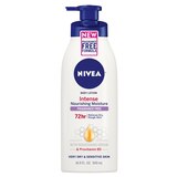 NIVEA Intensive Nourishing Moisture Fragrance Free Body Lotion, 16.9 OZ, thumbnail image