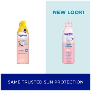 Coppertone WaterBABIES Sunscreen Quick Cover Spray Broad Spectrum SPF 50, 6 OZ