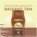 Coppertone Tanning Defend & Glow Sunscreen With Vitamin E Lotion Broad Spectrum SPF 15, 8 OZ, thumbnail image