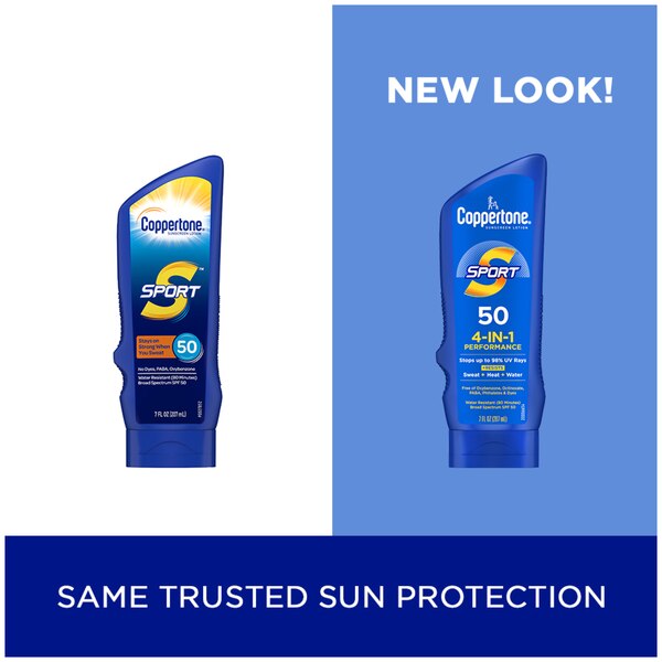 Coppertone SPORT Sunscreen Lotion Broad Spectrum, 7 OZ
