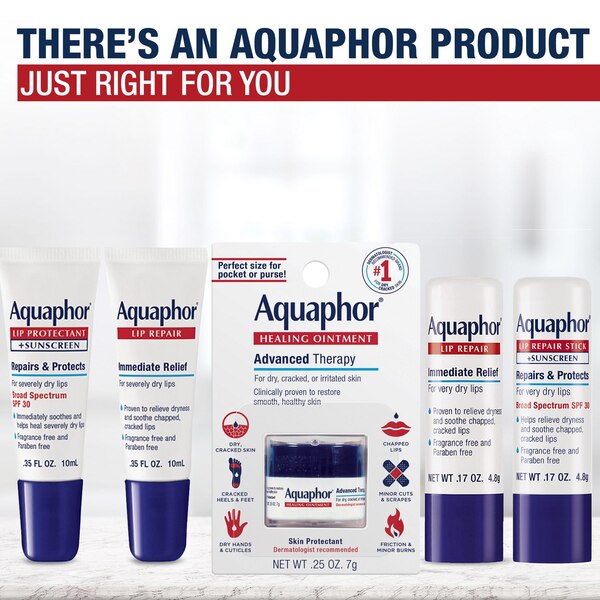Aquaphor Lip Repair Immediate Relief Lip Balm