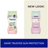 Coppertone WaterBABIES Sunscreen Pure & Simple Tear Free Mineral Based Lotion Broad Spectrum SPF 50, 6 OZ, thumbnail image