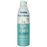 Coppertone Pure & Simple Kids Mineral Sunscreen Spray, SPF 50, 5 oz, thumbnail image