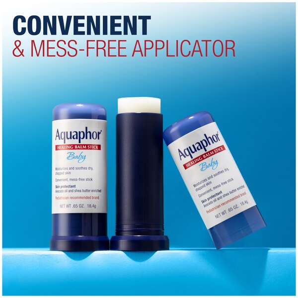 Aquaphor Baby Healing Balm Stick With Avocado Oil and Shea Butter, 0.65 OZ