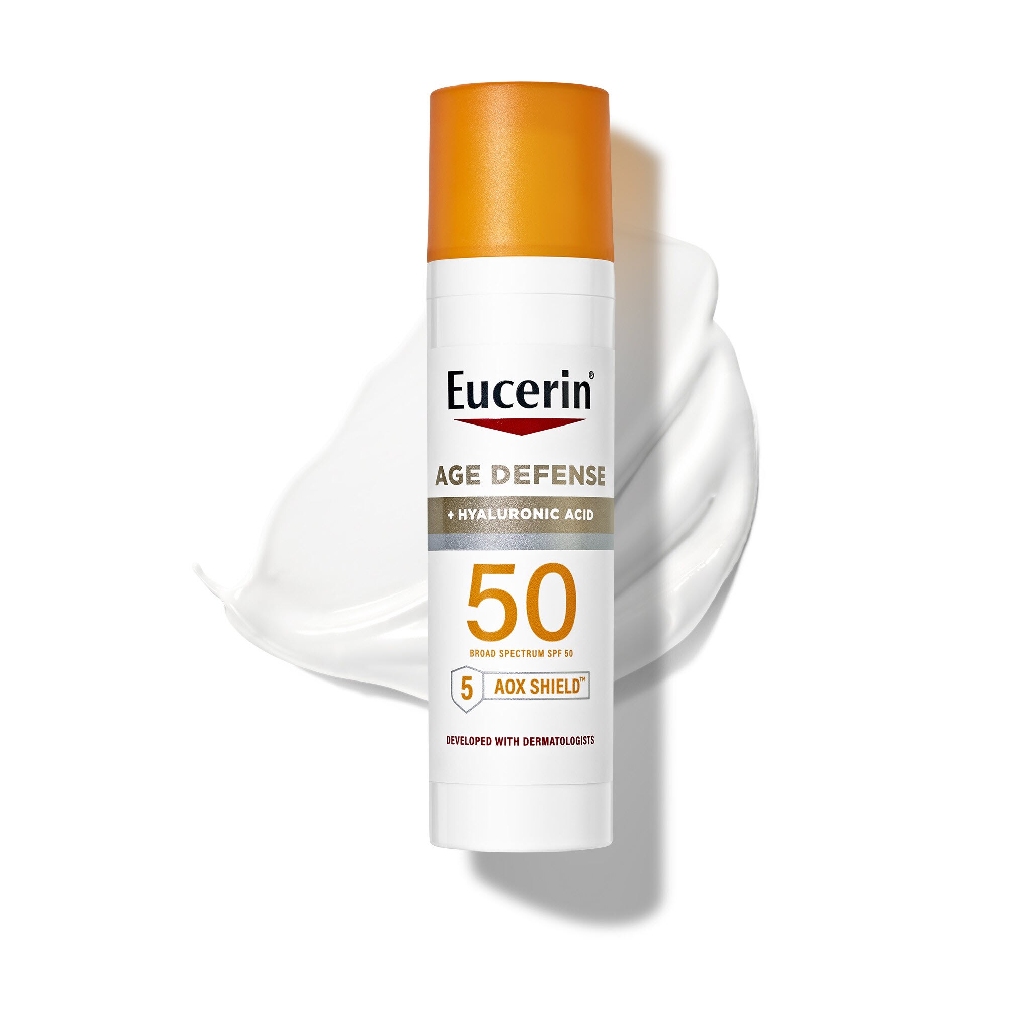 Eucerin Sun Age Defense SPF 50 Face Sunscreen Lotion, 2.5 OZ