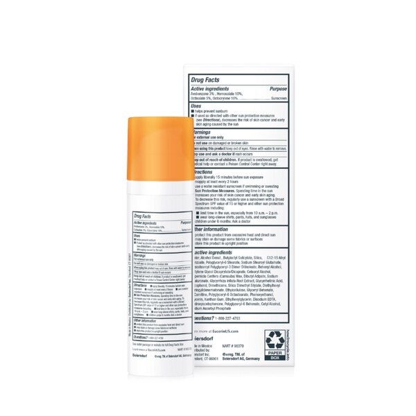 Eucerin Sun Age Defense SPF 50 Face Sunscreen Lotion, 2.5 OZ