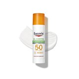 Eucerin Sun Oil Control SPF 50 Face Sunscreen Lotion, 2.5 OZ, thumbnail image