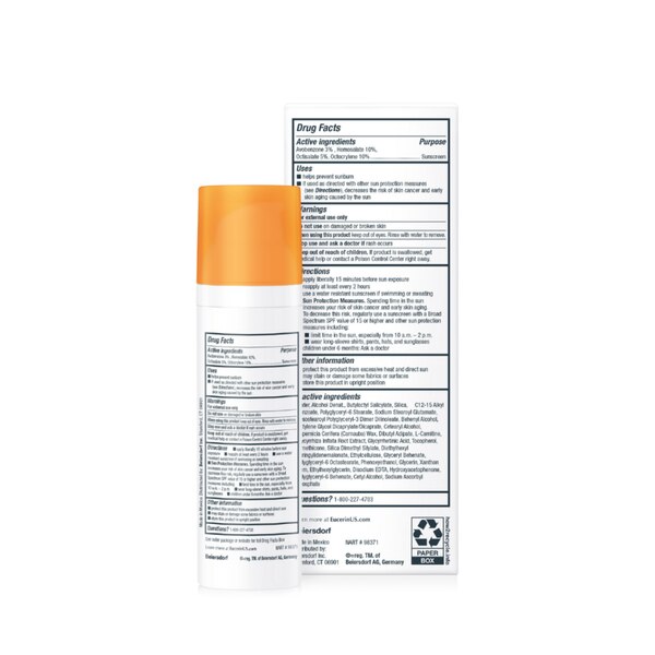 Eucerin Sun Oil Control SPF 50 Face Sunscreen Lotion, 2.5 OZ