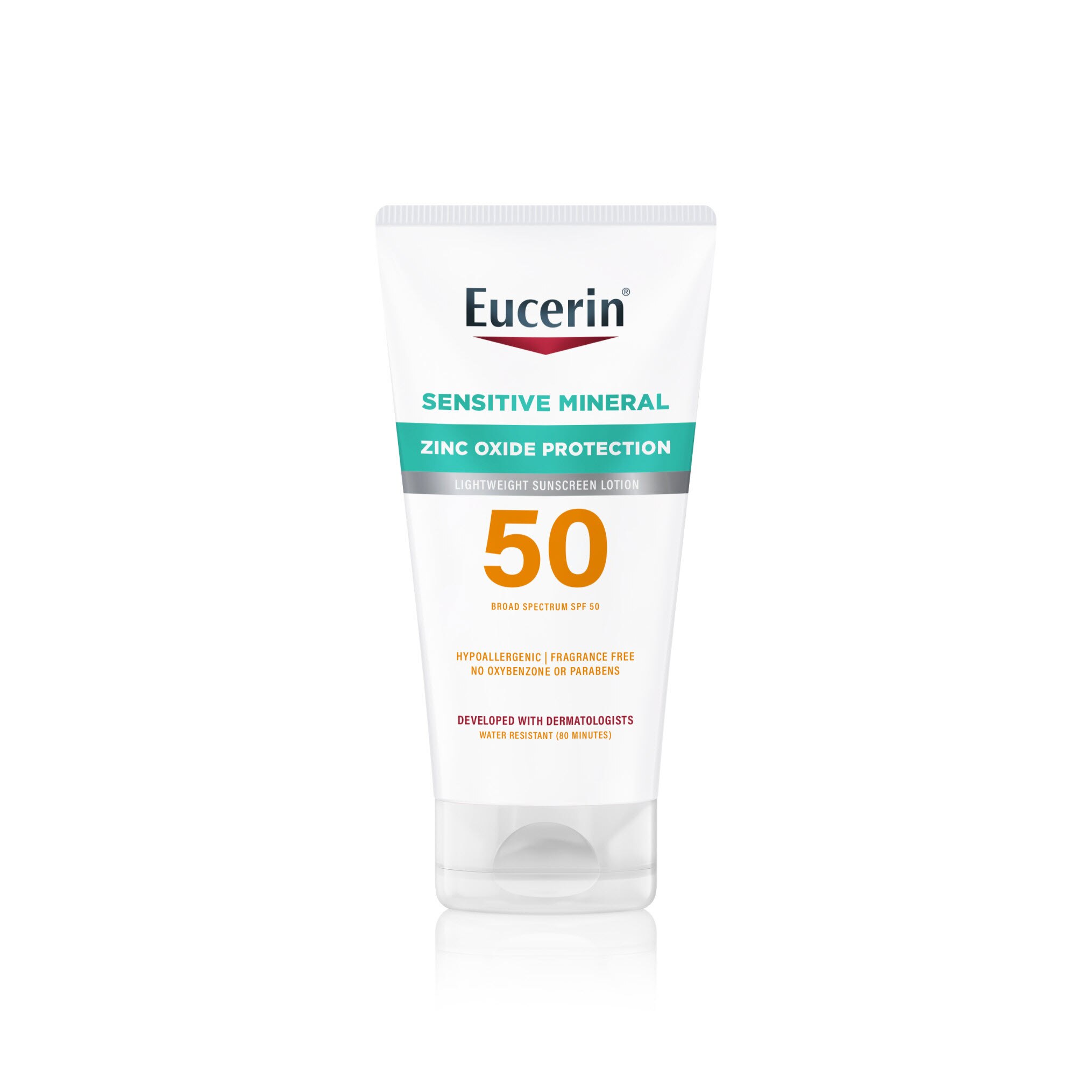 Eucerin Sun Sensitive Mineral SPF 50 Sunscreen Lotion, 4 OZ