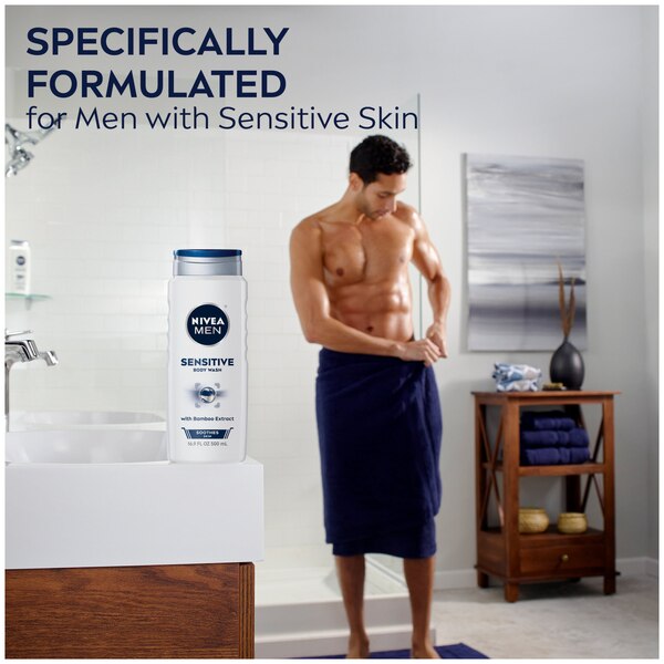 NIVEA MEN Sensitive 3-in-1 Body Wash