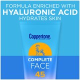Coppertone Complete Face Sunscreen Lotion, SPF 45, 2.5 oz, thumbnail image