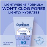 Coppertone Every Tone Sunscreen Lotion, SPF 50, 7 oz, thumbnail image
