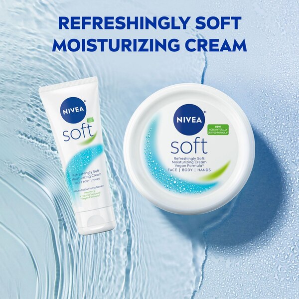 Nivea Soft Moisturizing Cream, 6.8 OZ