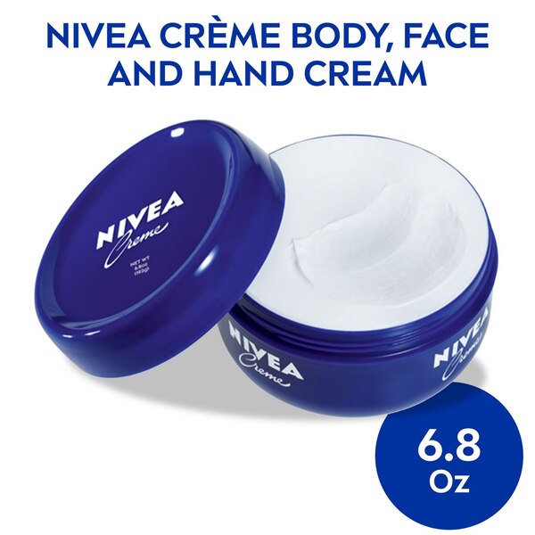 Nivea Crème Body, Face, and Hand Cream, 6.8 OZ