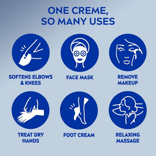 Nivea Crème Body, Face, and Hand Cream, 6.8 OZ