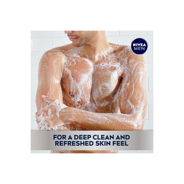 NIVEA Men’s Deep Active Clean Charcoal Body Wash