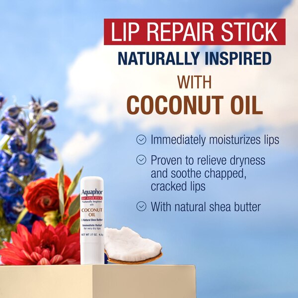 Aquaphor Lip Naturals, Coconut
