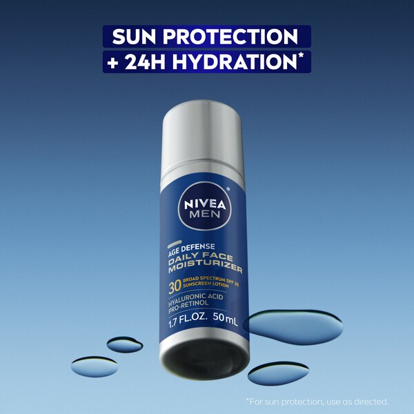 Nivea Men Age Defense Daily Face Moisturizer With SPF, 1.7 OZ