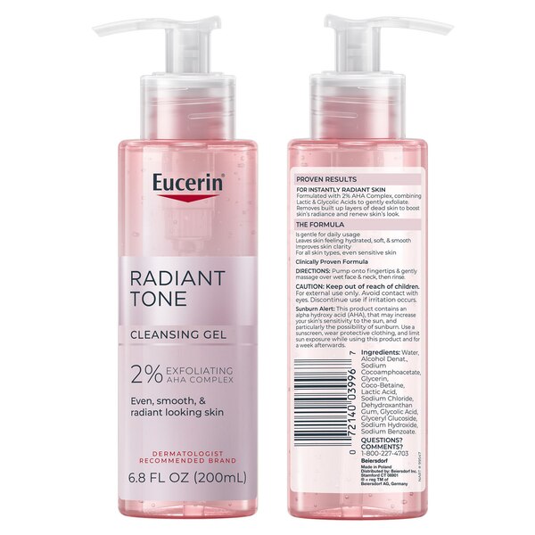 Eucerin Radiant Tone Facial Cleansing Gel