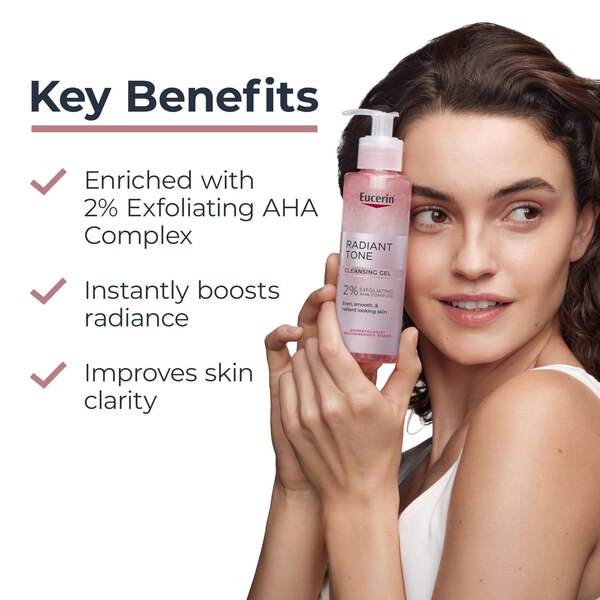 Eucerin Radiant Tone Facial Cleansing Gel