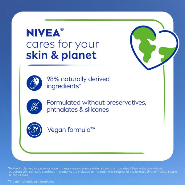 Nivea Lip Care Strawberry (Stick) 2-Pack 0.17oz