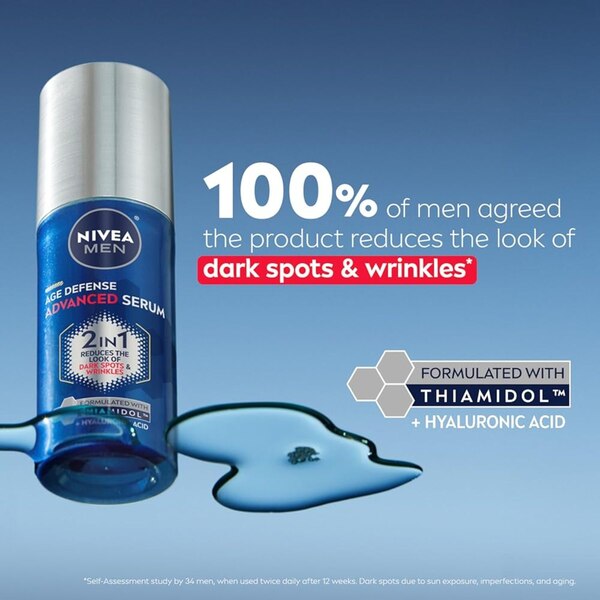 Nivea Men Age Defense Advanced Serum, 1 OZ