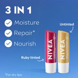 Nivea Lip Care, Cherry and Cream, 2 CT, thumbnail image