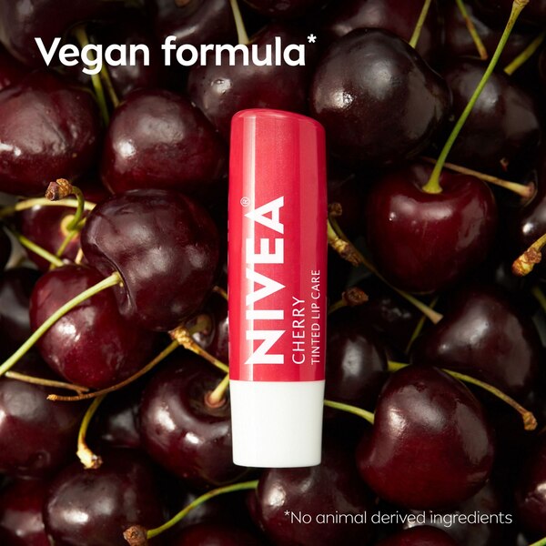 Nivea Lip Care, Cherry, 2 CT