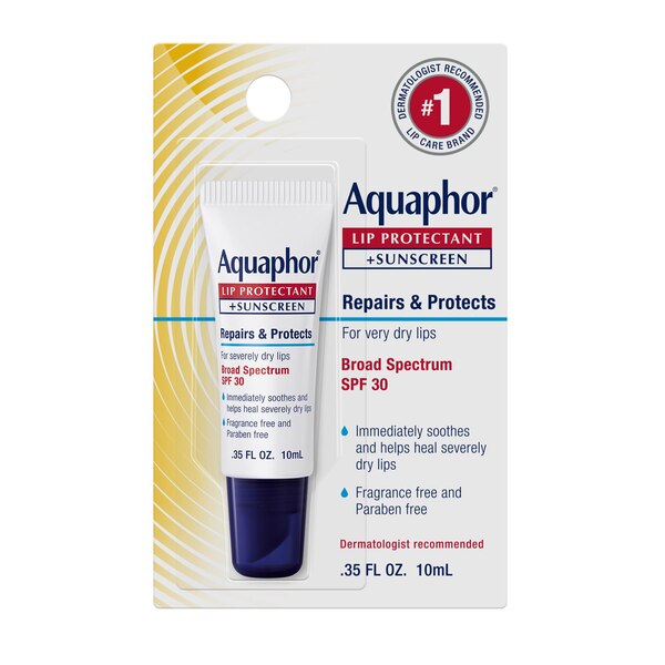 Aquaphor Lip Protectant with SPF 30, 0.35 OZ