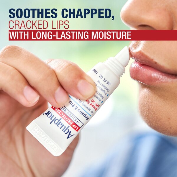 Aquaphor Lip Protectant with SPF 30, 0.35 OZ