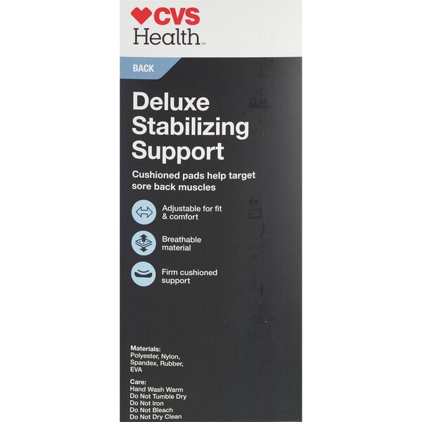 CVS Firm Support Back Deluxe Stabilizing Support