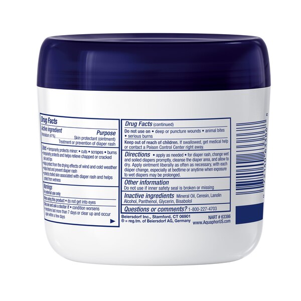 Aquaphor Baby Advanced Therapy Healing Ointment Skin Protectant