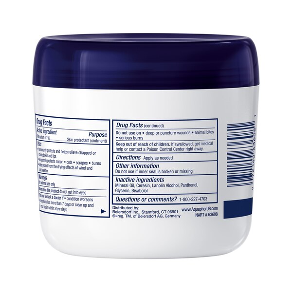 Aquaphor Advanced Therapy Healing Ointment Tube with Touch-Free Applicator, 14 OZ