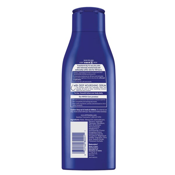 NIVEA Essentially Enriched Body Lotion, 8.4 OZ