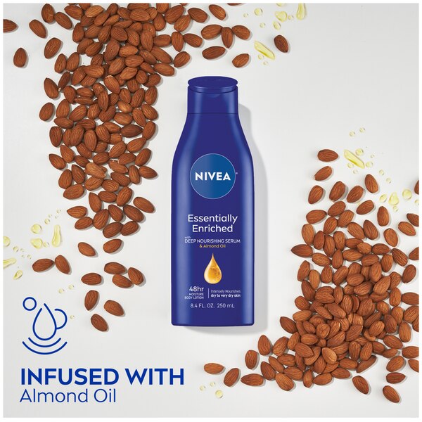 NIVEA Essentially Enriched Body Lotion, 8.4 OZ