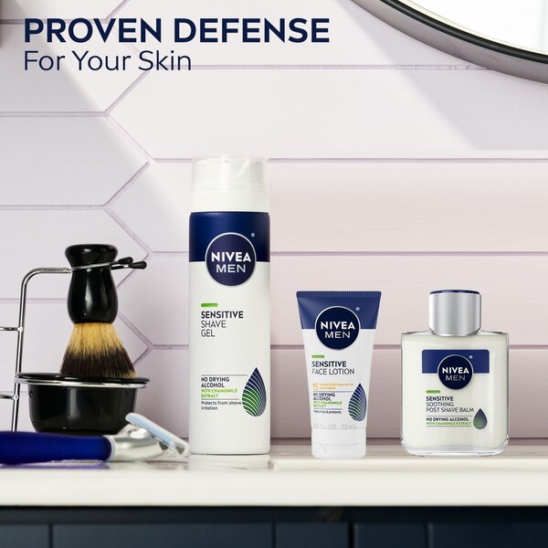 NIVEA Men Sensitive Soothing Post Shave Balm, 3.3 OZ