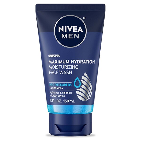 NIVEA Men Maximum Hydration Moisturizing Face Wash, 5 OZ