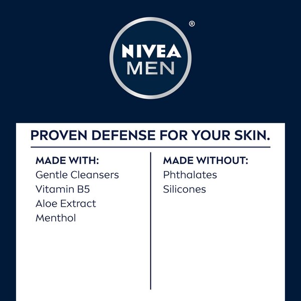 NIVEA Men Maximum Hydration Moisturizing Face Wash, 5 OZ