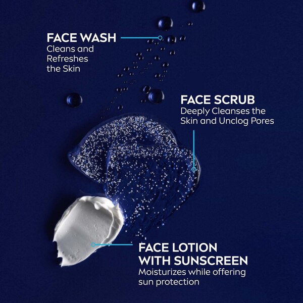 NIVEA Men Maximum Hydration Moisturizing Face Wash, 5 OZ