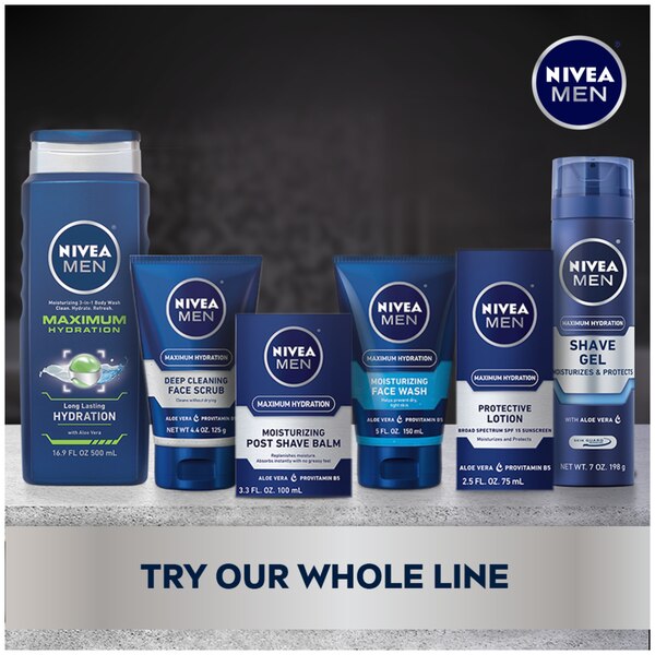 NIVEA Men Maximum Hydration Face Lotion, 2.5 OZ