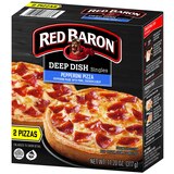 Red Baron Deep Dish Singles Pizza, 2 CT, thumbnail image