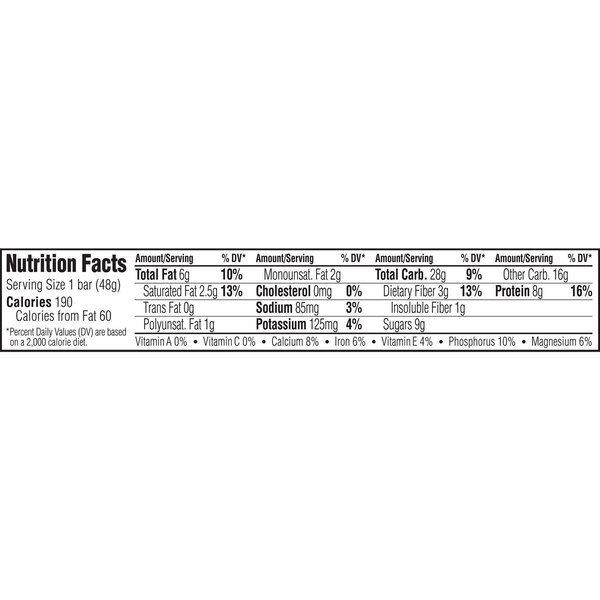 LUNA Lemonzest Whole Nutrition Bar, 1.69 oz