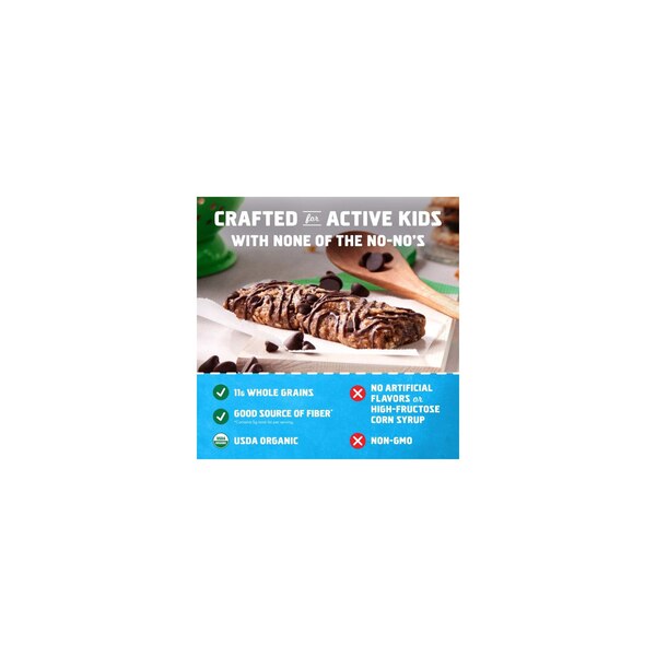 Zbar, Chocolate Chip, Soft Baked Snack Bars, Non-GMO, 11g Whole Grains, USDA Organic Granola Bars, 12 ct, 1.27 oz