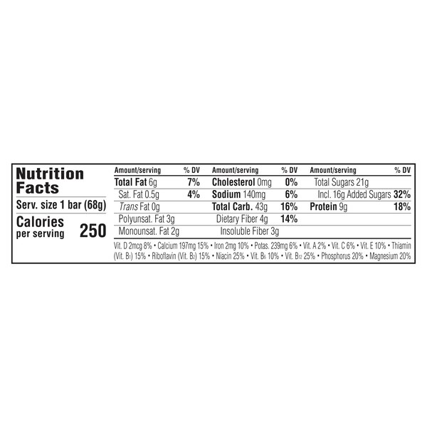 Clif Bar Energy Bar, 2.4 oz