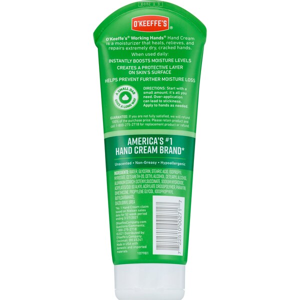 O'Keeffe's Working Hands Hand Cream, 7 OZ