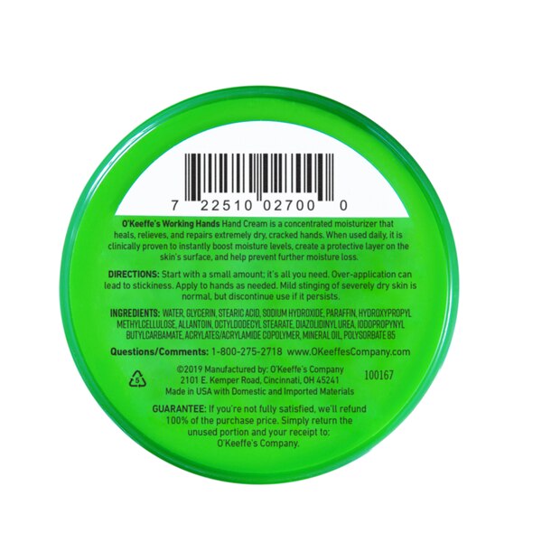 Working Hands, frasco de 2.7 oz