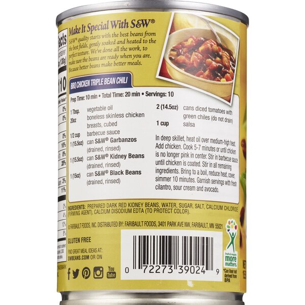 S&W Kidney Beans