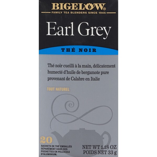 Bigelow Earl Grey Tea, 20 ct, 1.18 oz