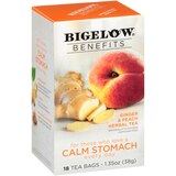 Bigelow Benefits Ginger and Peach Herbal Tea, 18 ct, thumbnail image